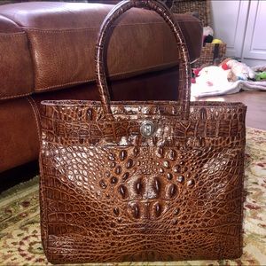 Brahmin like crocodile bag